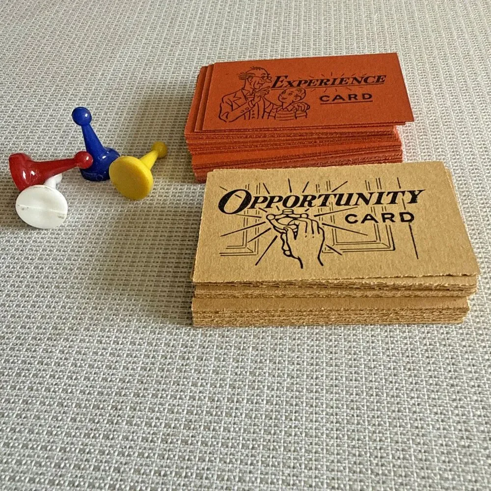 Vintage 1955 Careers The Game By Parker Brothers Board Game